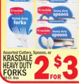 C Town KRASDALE HEAVY DUTY FORKS offer