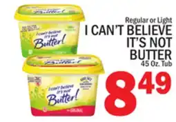 C Town I CAN'T BELIEVE IT'S NOT BUTTER offer