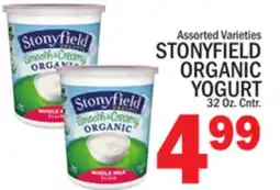 C Town STONYFIELD ORGANIC YOGURT offer