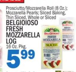C Town FRESH MOZZARELLA LOG 16 Oz. Pkg offer