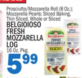 C Town FRESH MOZZARELLA LOG 16 Oz. Pkg offer