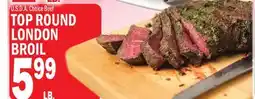 C Town TOP ROUND LONDON BROIL offer