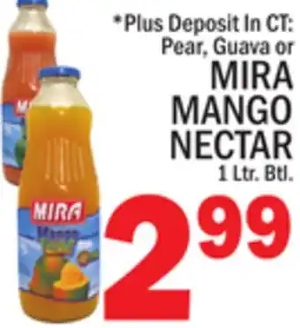 C Town MIRA MANGO NECTAR offer