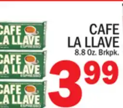 C Town CAFE LA LLAVE offer