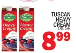C Town TUSCAN HEAVY CREAM offer