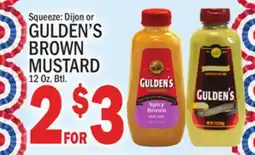 C Town GULDEN'S BROWN MUSTARD offer