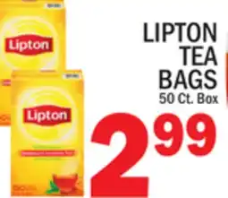 C Town LIPTON TEA BAGS offer