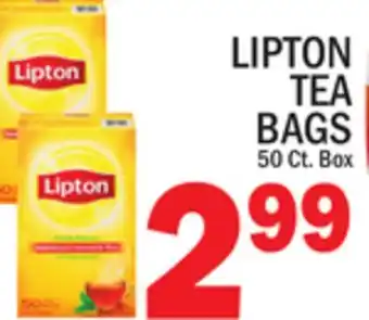 C Town LIPTON TEA BAGS offer