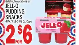C Town JELL-O PUDDING SNACKS offer