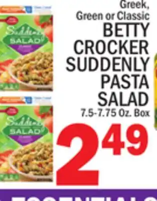 C Town BETTY CROCKER SUDDENLY PASTA SALAD offer