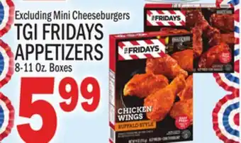 C Town TGI FRIDAYS APPETIZERS offer