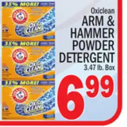 C Town ARM & HAMMER POWDER DETERGENT offer