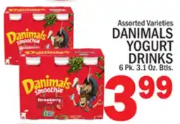 C Town DANIMALS YOGURT DRINKS offer