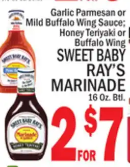 C Town SWEET BABY RAY'S MARINADE offer
