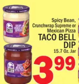 C Town TACO BELL DIP offer