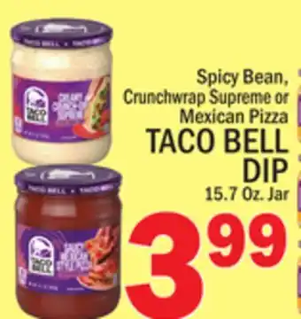 C Town TACO BELL DIP offer