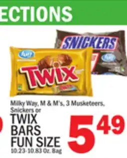 C Town TWIX BARS FUN SIZE offer