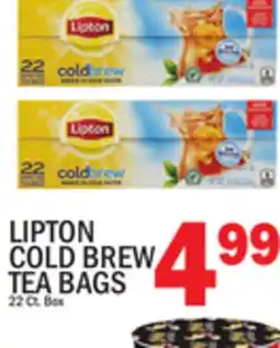 C Town LIPTON COLD BREW TEA BAGS offer