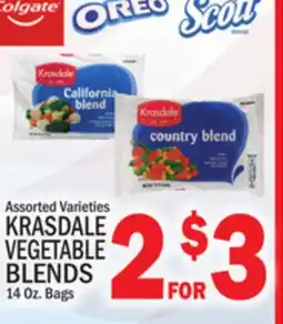 C Town KRASDALE VEGETABLE BLENDS offer