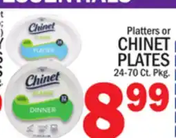 C Town CHINET PLATES offer