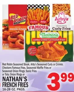 C Town NATHAN'S FRENCH FRIES offer