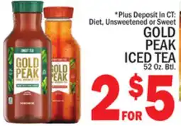 C Town GOLD PEAK ICED TEA offer