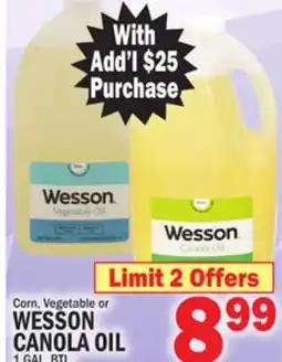 C Town WESSON CANOLA OIL offer