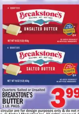 C Town BREAKSTONE'S BUTTER offer