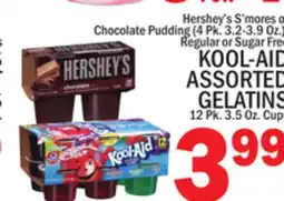 C Town KOOL-AID ASSORTED GELATINS 12 Pk. 3.5 Oz. Cups offer