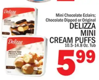 C Town DELIZZA MINI CREAM PUFFS offer
