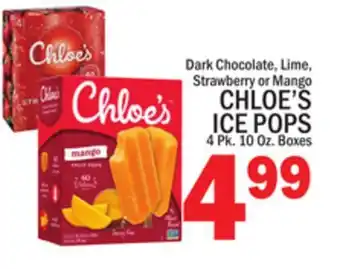 C Town CHLOE'S ICE POPS offer