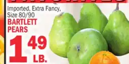 C Town BARTLETT PEARS offer