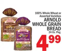 C Town ARNOLD WHOLE GRAIN BREAD offer
