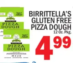 C Town BIRRITTELLA'S GLUTEN FREE PIZZA DOUGH offer