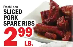 C Town SLICED PORK SPARE RIBS offer