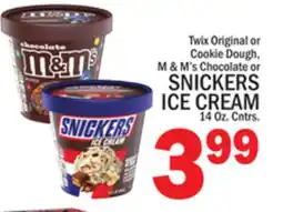 C Town SNICKERS ICE CREAM offer