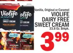 C Town VIOLIFE DAIRY FREE SWEET CREAM offer