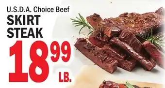 C Town SKIRT STEAK offer