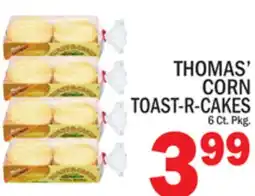 C Town THOMAS' CORN TOAST-R-CAKES offer