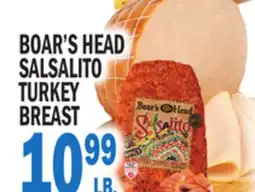 C Town BOAR'S HEAD SALSALITO TURKEY BREAST offer