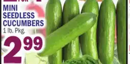 C Town MINI SEEDLESS CUCUMBERS offer