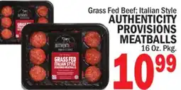 C Town AUTHENTICITY PROVISIONS MEATBALLS offer