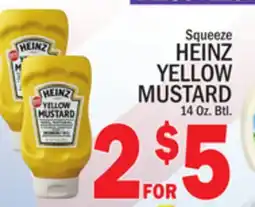 C Town HEINZ YELLOW MUSTARD offer