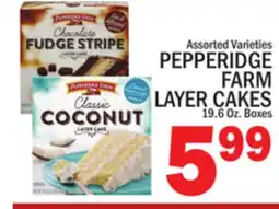 C Town PEPPERIDGE FARM LAYER CAKES offer