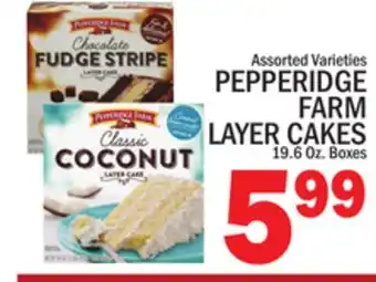 C Town PEPPERIDGE FARM LAYER CAKES offer