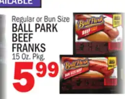 C Town BALL PARK BEEF FRANKS offer