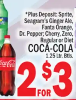 C Town COCA-COLA offer