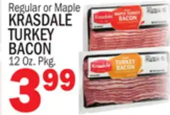 C Town KRASDALE TURKEY BACON offer