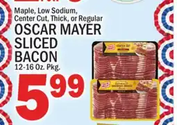 C Town OSCAR MAYER SLICED BACON offer