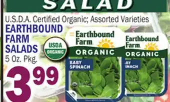 C Town EARTHBOUND FARM SALADS offer